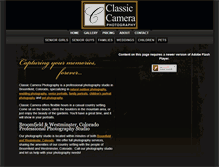 Tablet Screenshot of classiccameraphotography.com